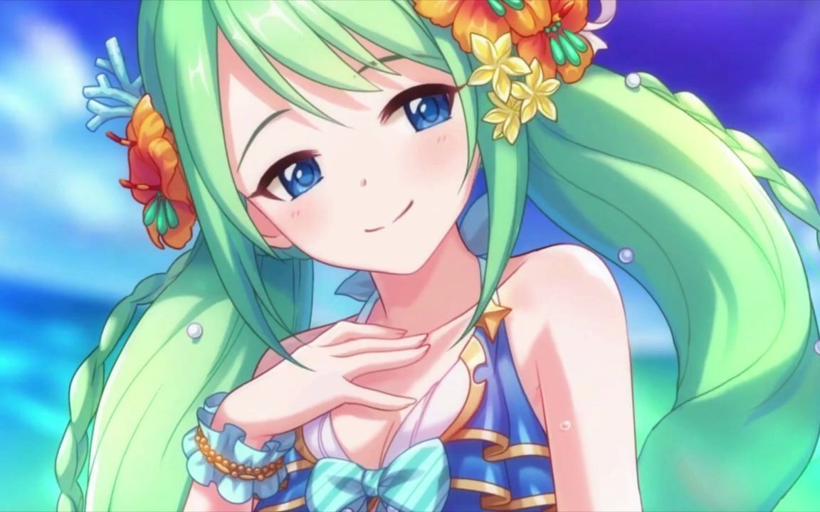 【公主链接r】千歌(泳装)解放演出 主页面语音