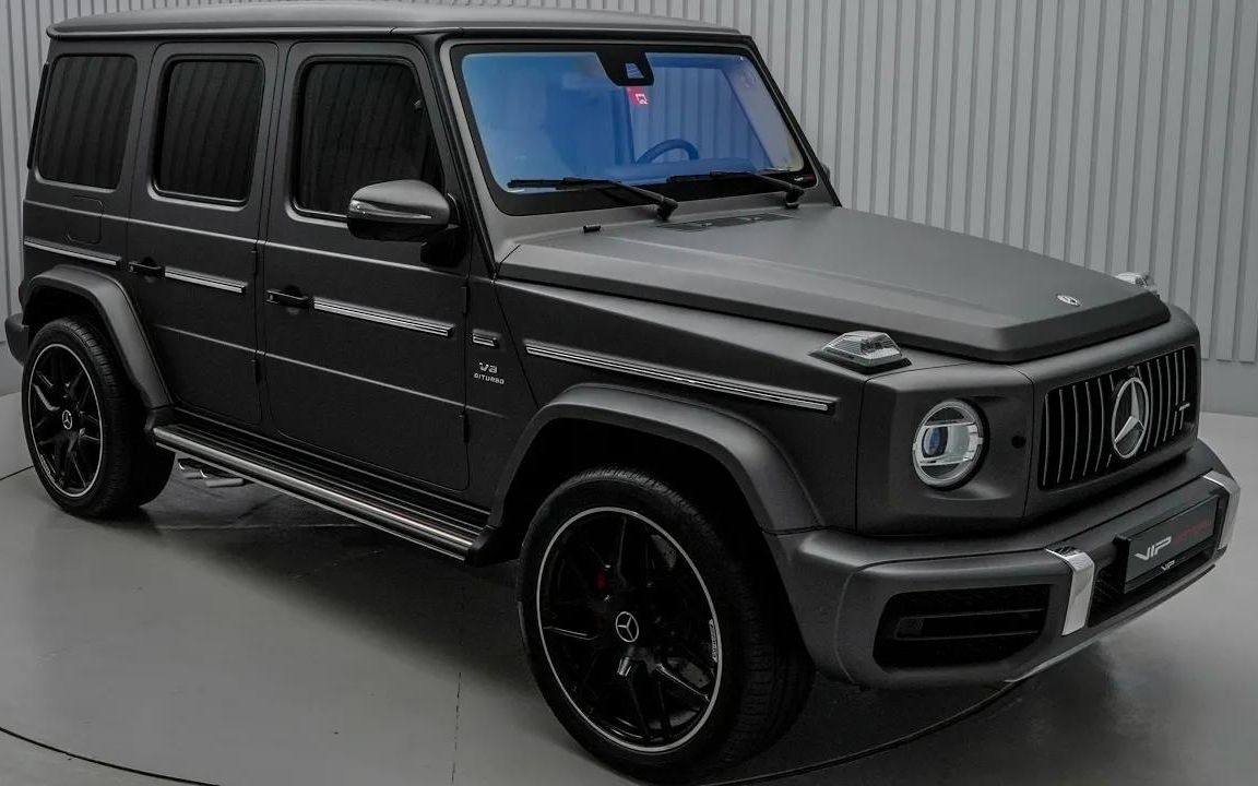 【4k鉴赏】沉浸式体验 磨砂灰 奔驰 g63 amg