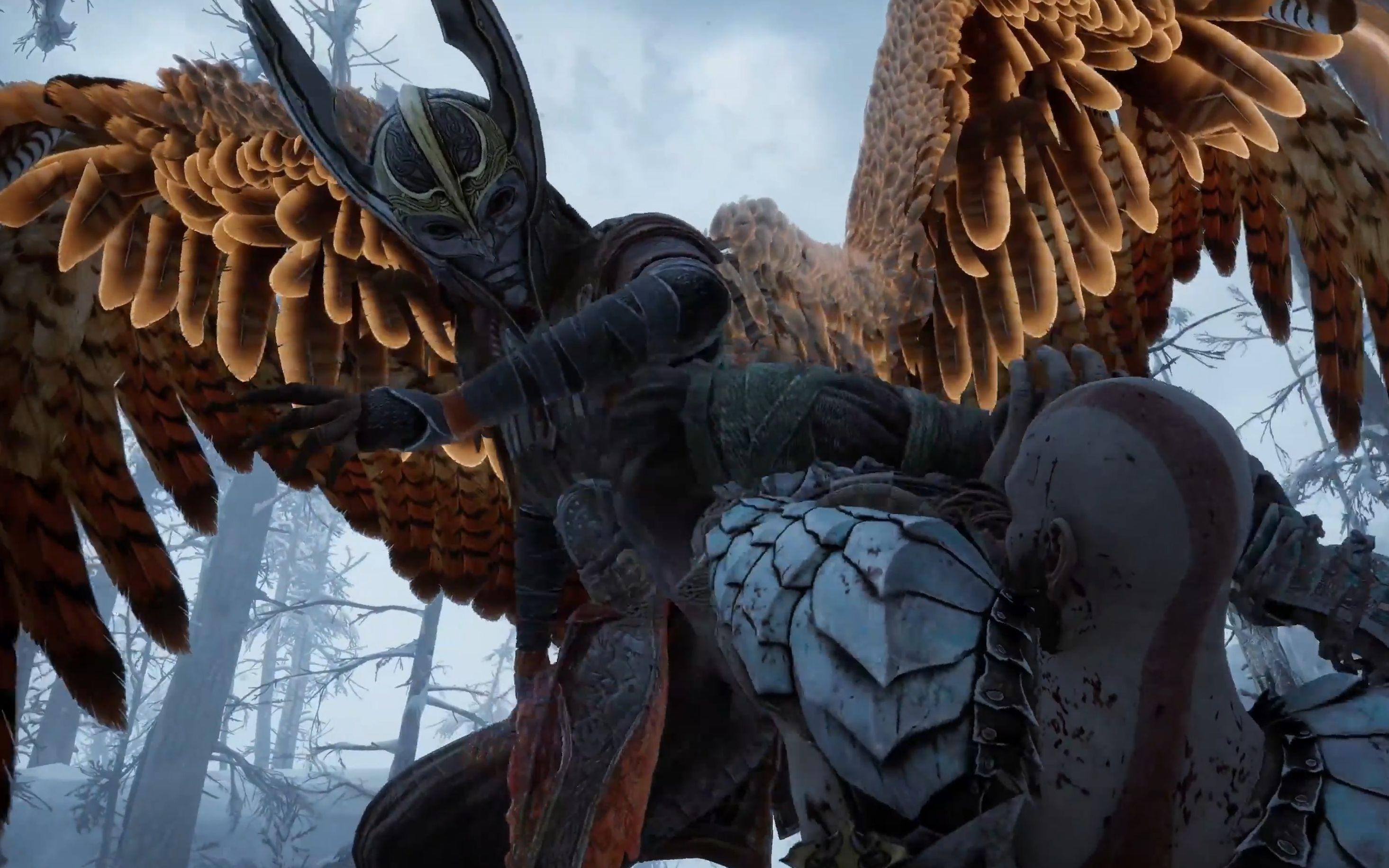 《战神5:诸神黄昏》vs凡娜狄斯 战神难度平民无伤打法