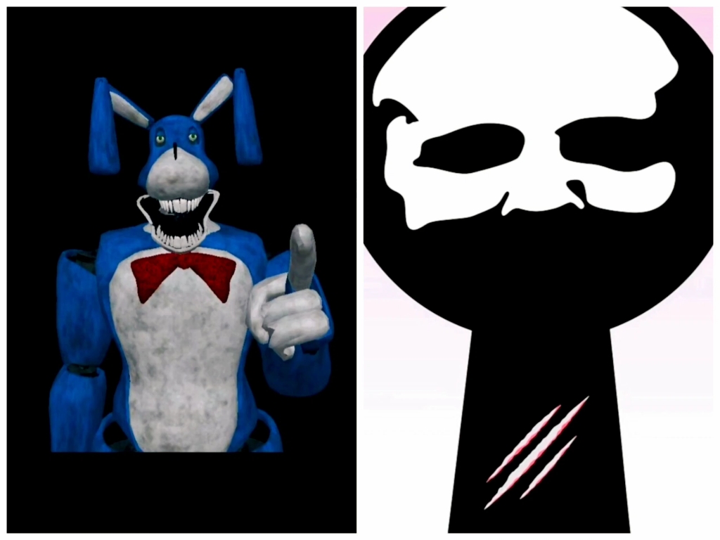 沃尔顿机器兔首领vs恐怖之夜∴布莱克