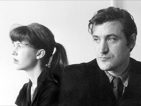 [图]Sylvia Plath and Ted Hughes interview 1961