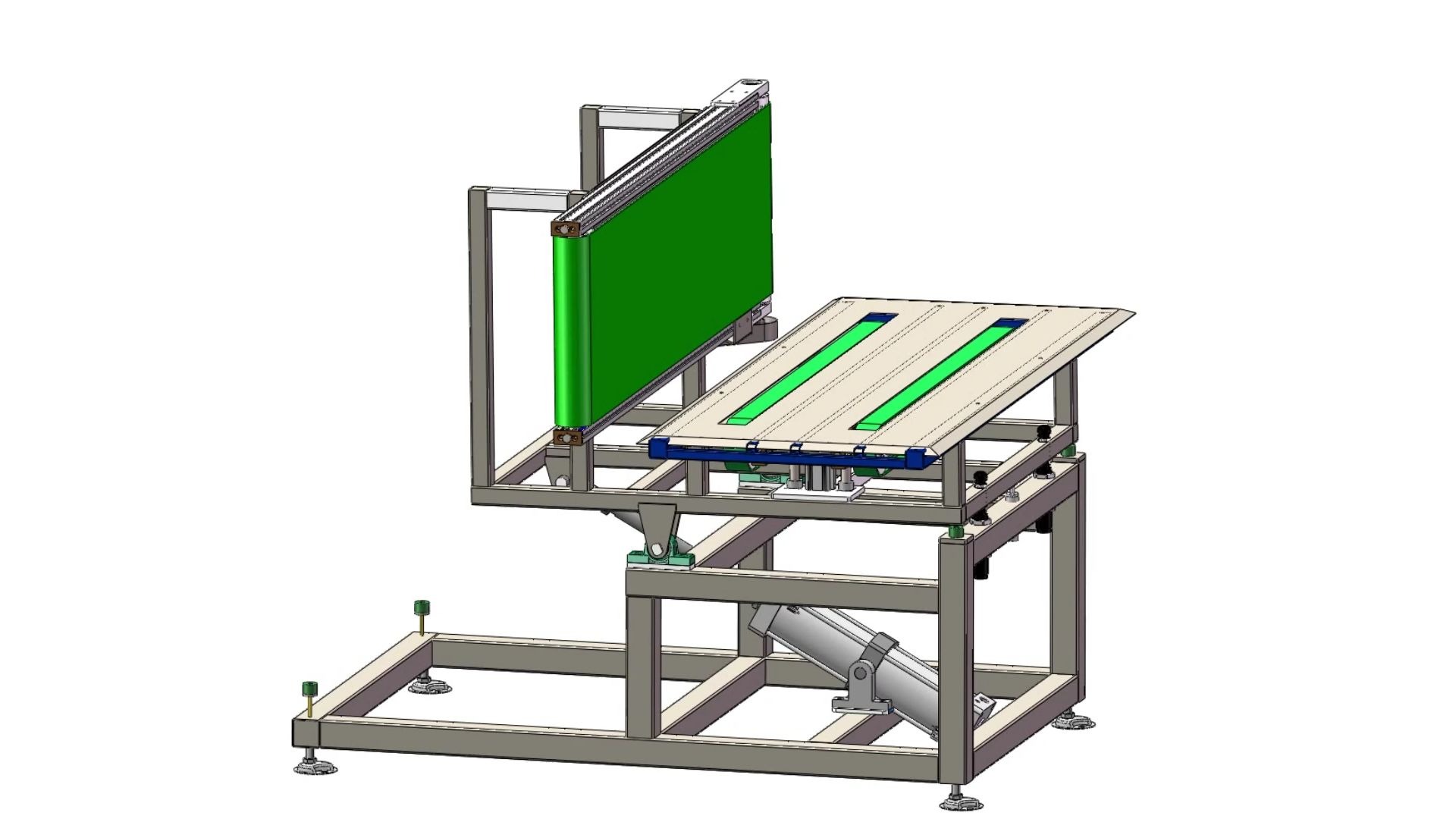 90度连杆翻转机构设计