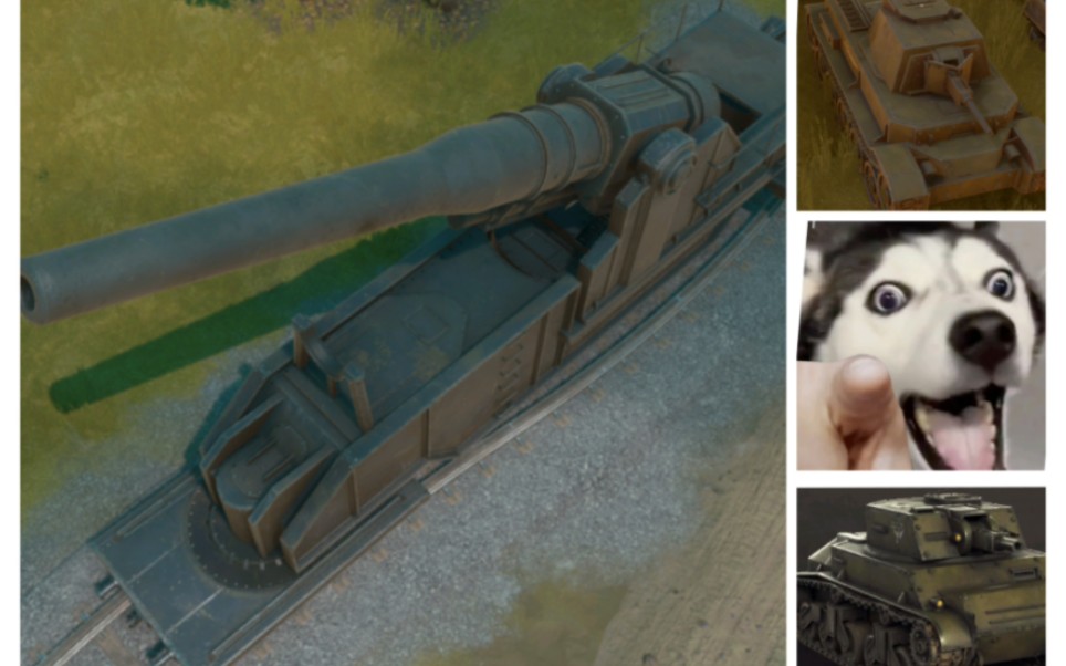 [散兵坑foxhole]老外冲击列车炮,85kb 86ka=4rsc