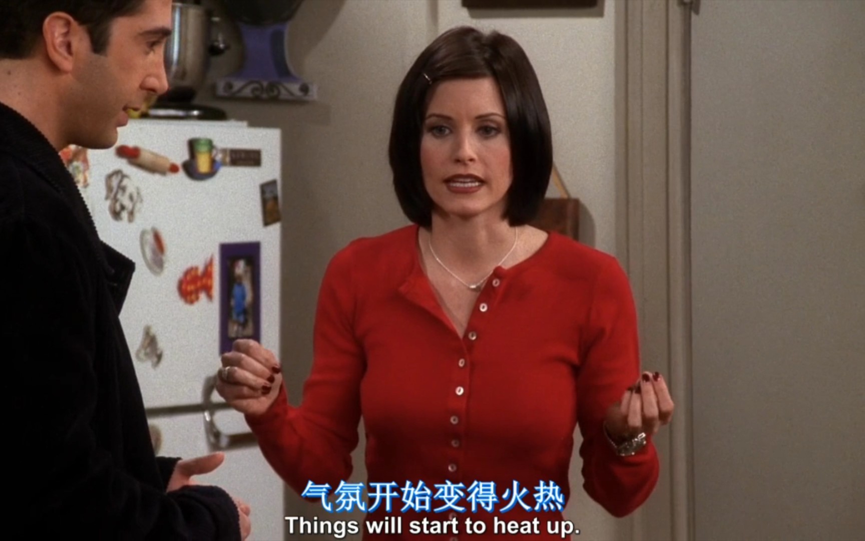莫妮卡:完了最近看片看的太多了,说话都是那味了…… 罗斯:……-Aha丶丿-Aha丶丿-哔哩哔哩视频