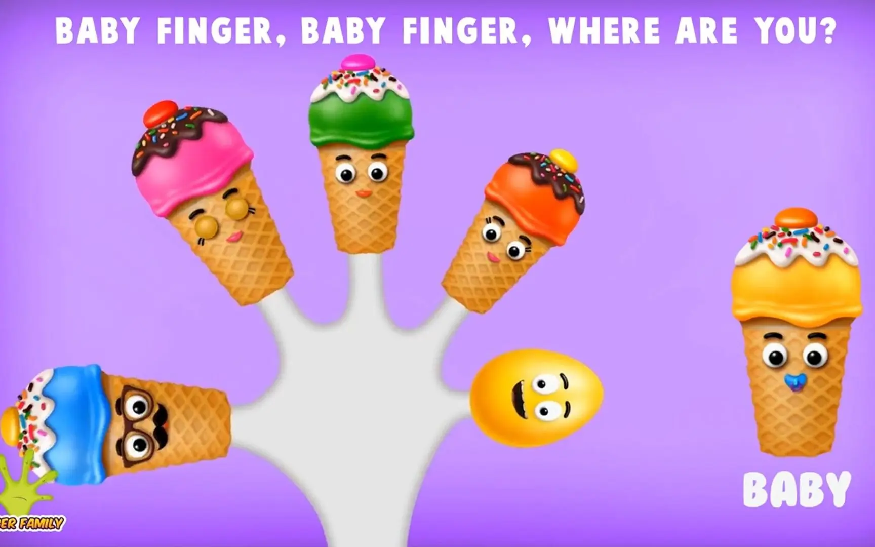 Finger Family Songs 手指儿歌合集_哔哩哔哩_bilibili