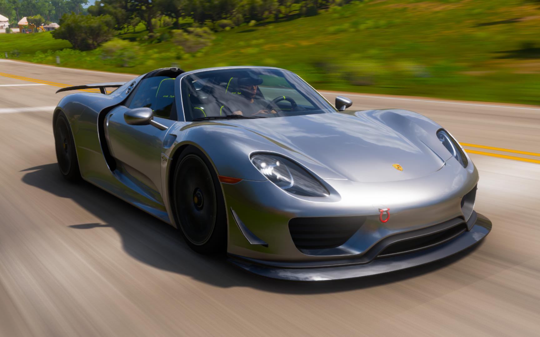 【地平线5】开保时捷918逛逛,操控性是真不错