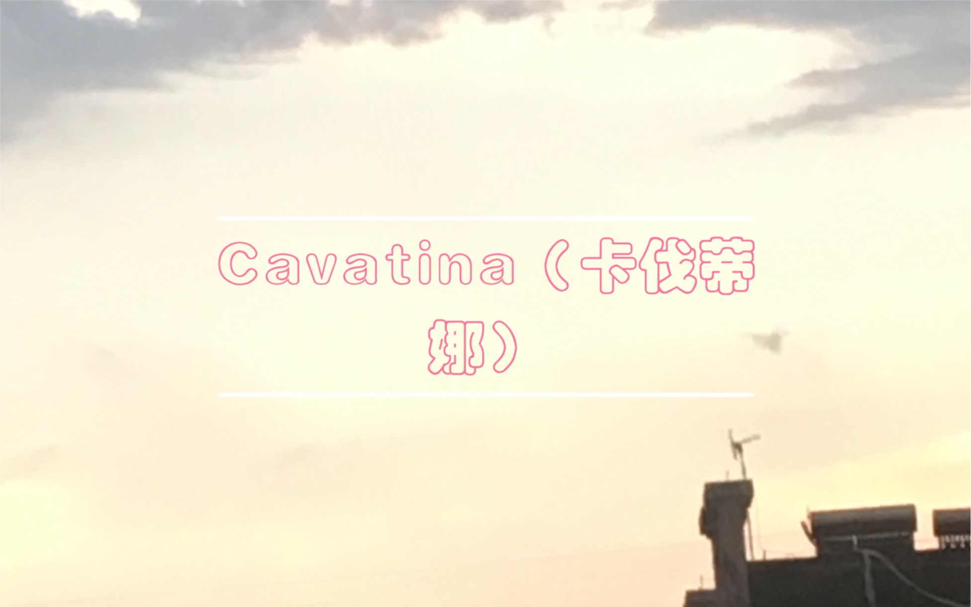 [图]cavatina（卡伐蒂娜）