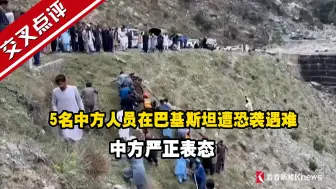 Download Video: 5名中方人员在巴基斯坦遭恐袭遇难 中方严正表态