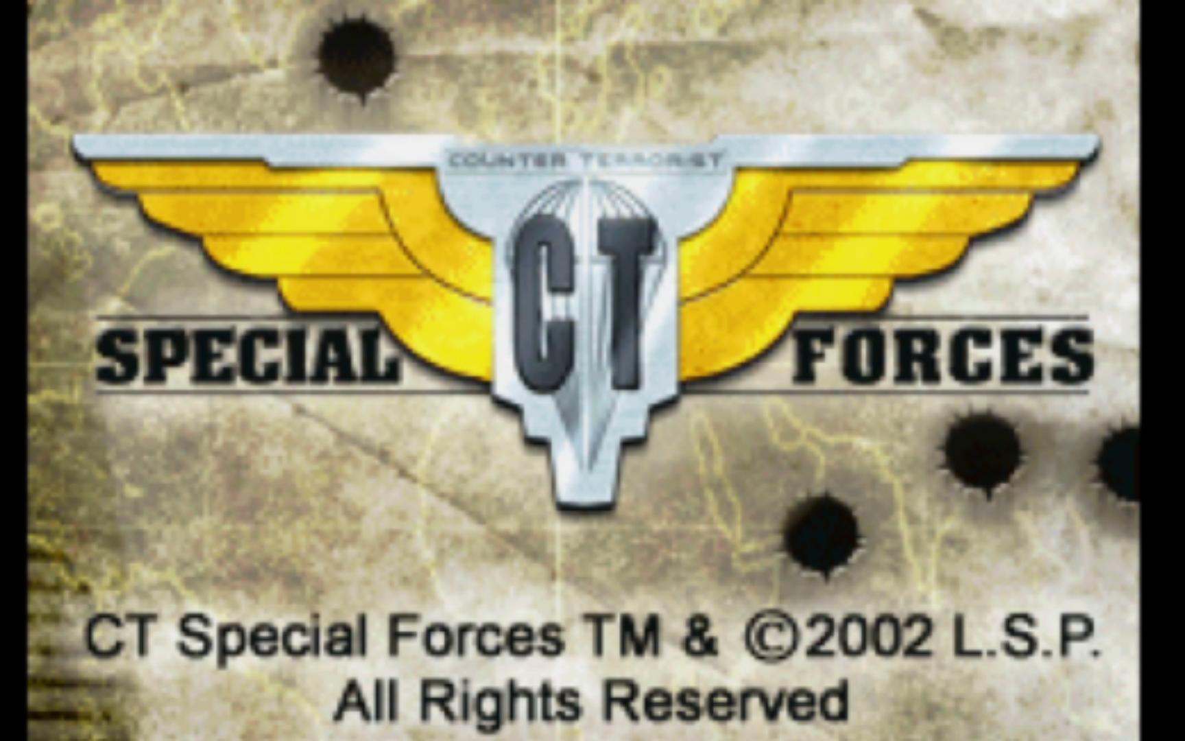 十萝版 CT特种部队 CT Special Forces CT特种部队是gbaCT三部曲的开山之作,相对于其他两作有一点不足也是正常.作为一款传统横版射击游戏,生化危...