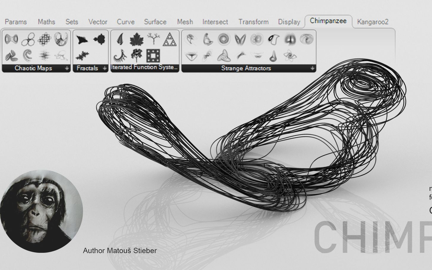 【Grasshopper插件】分形几何chimpanzee哔哩哔哩bilibili