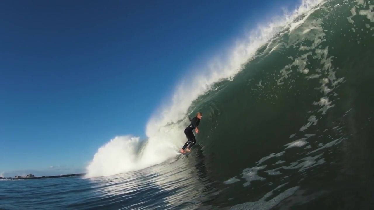 深海恐惧症慎入冲浪摄影师才是真正的大佬被浪吞没的一瞬间