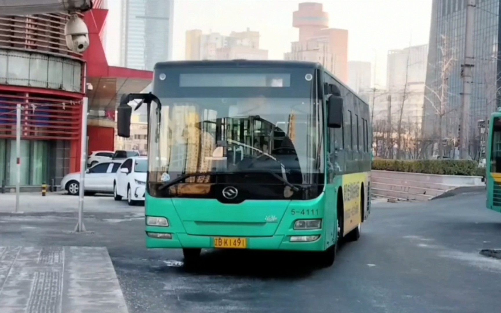 『pov-44』『大连公交』大连公交521路捷凤街方向pov