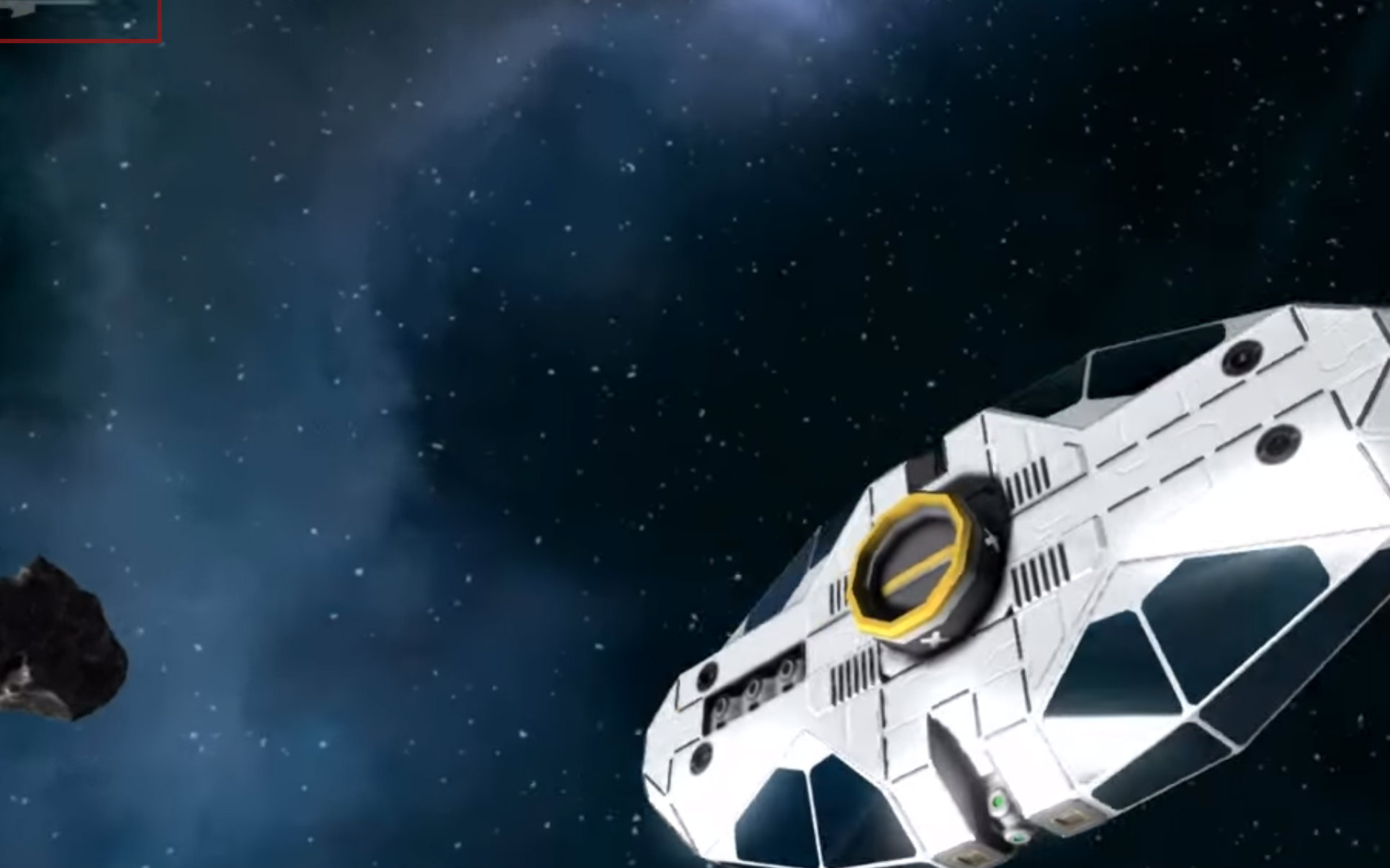 太空工程师展示四人座逃生舱