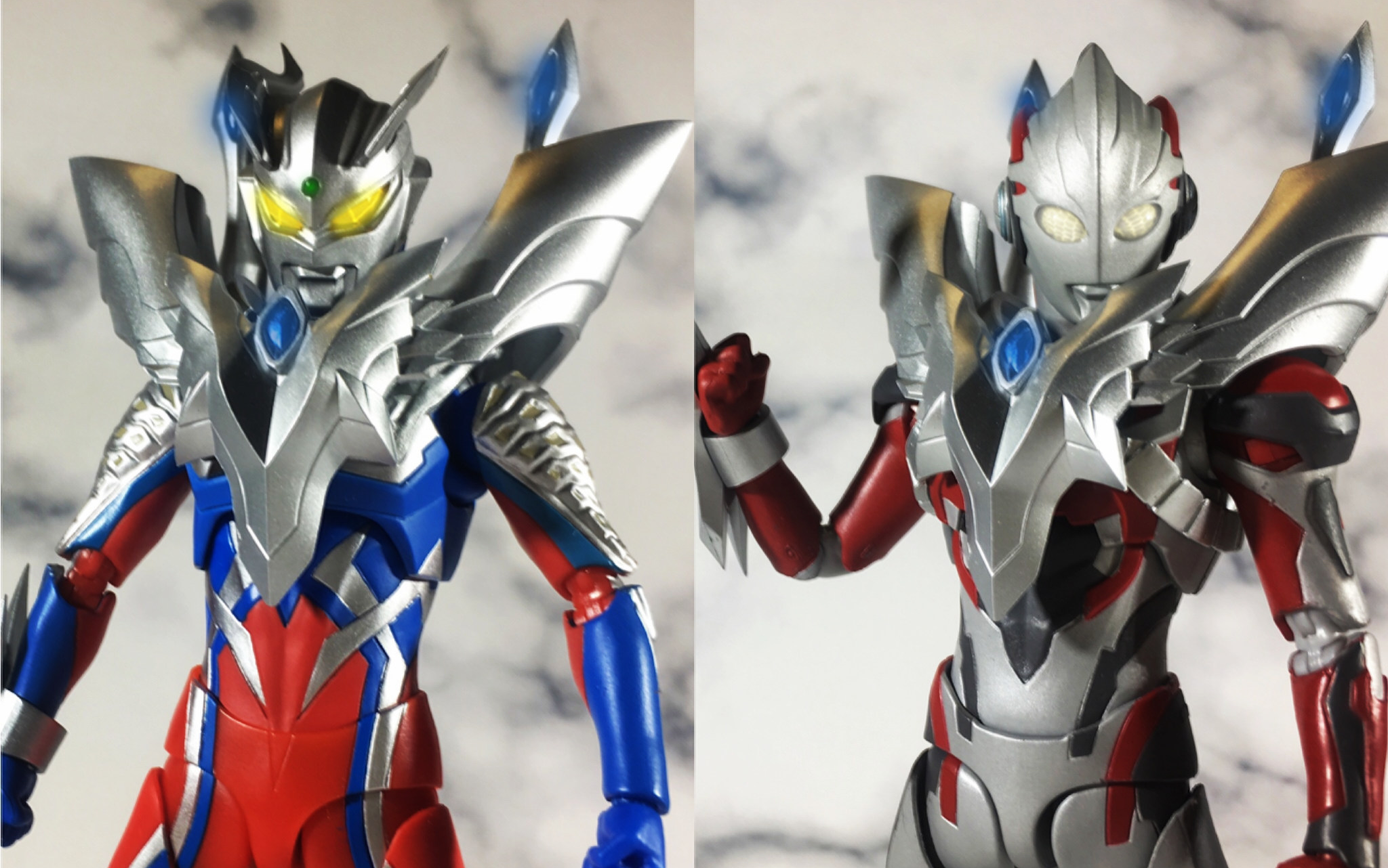 figuarts 赛罗奥特曼&艾克斯奥特曼 配件包 赛罗终极铠甲 帕拉吉之盾