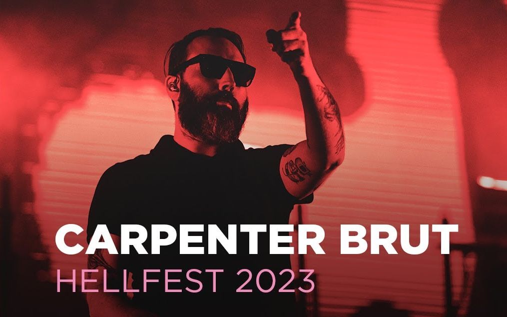 【复古电子】carpenter brut - hellfest 2023 音乐节现场