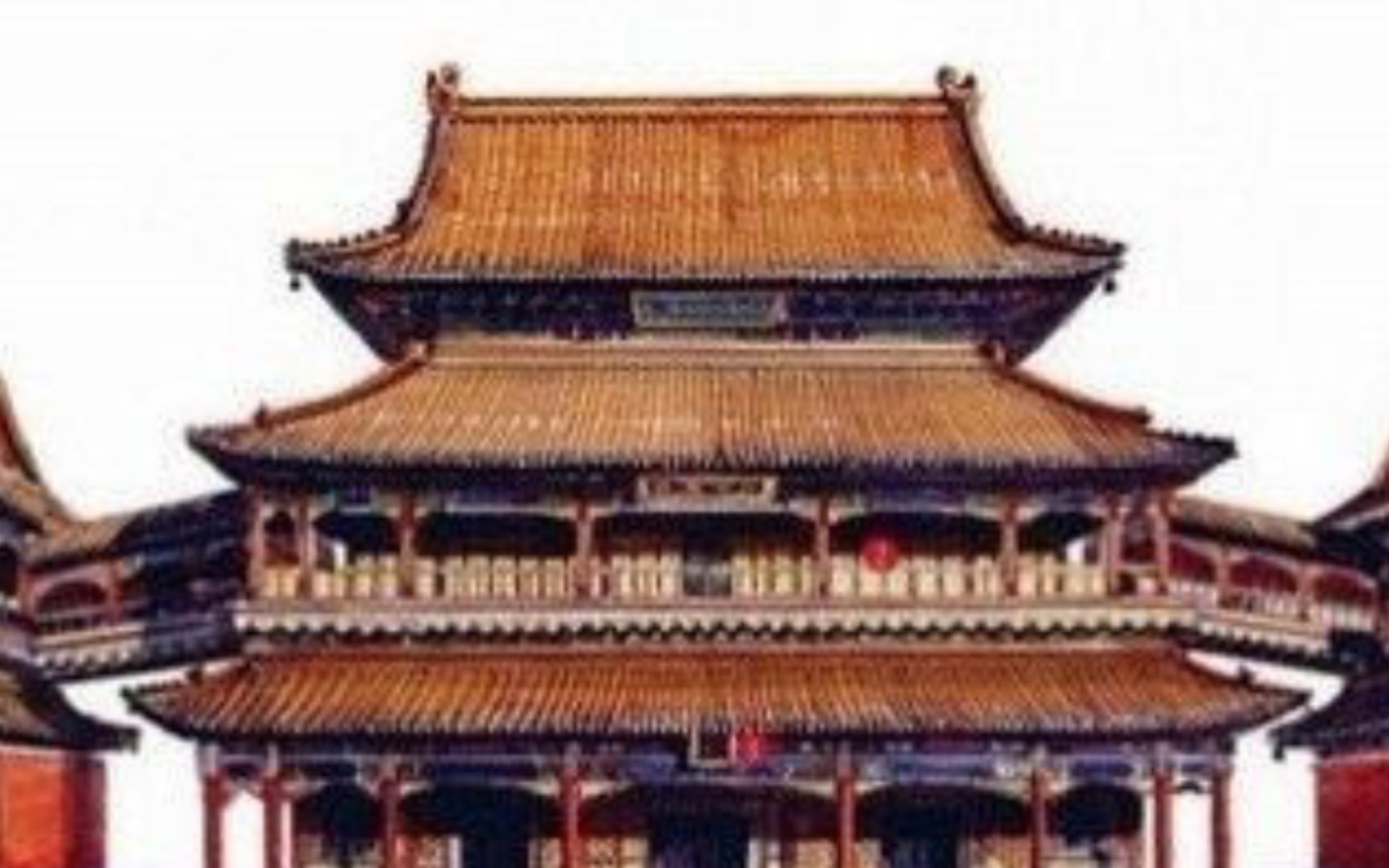 经典中国古建筑剖面图大赏!(它们建筑的名字我写在简介里了)哔哩哔哩bilibili