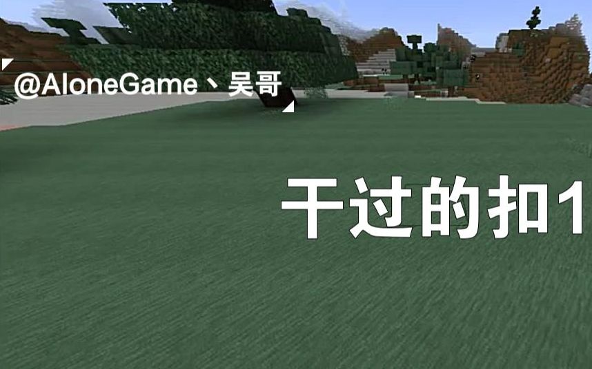 mc中的迷惑行为1