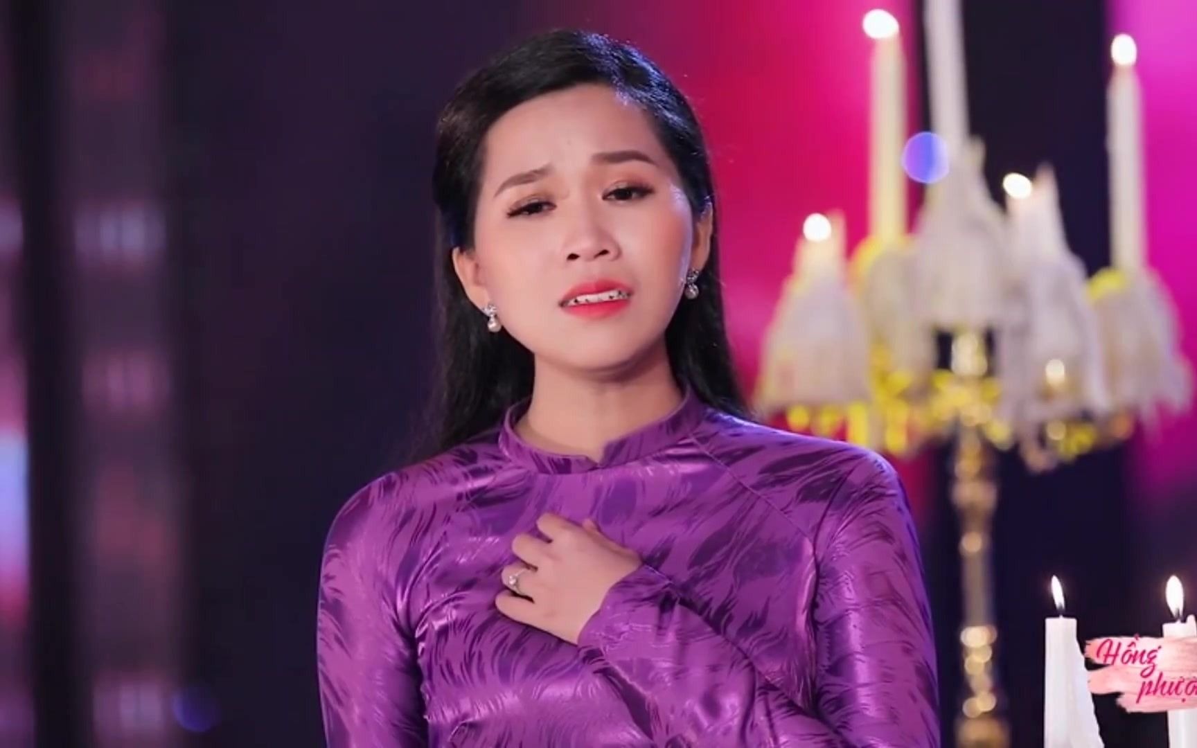 [图]越南音乐MV，官方超清完整版情歌单曲《Phận Bạc - Hồng Phượng, Hoàng Ngọc Sơn》东南亚特色越语舞台现场版对唱