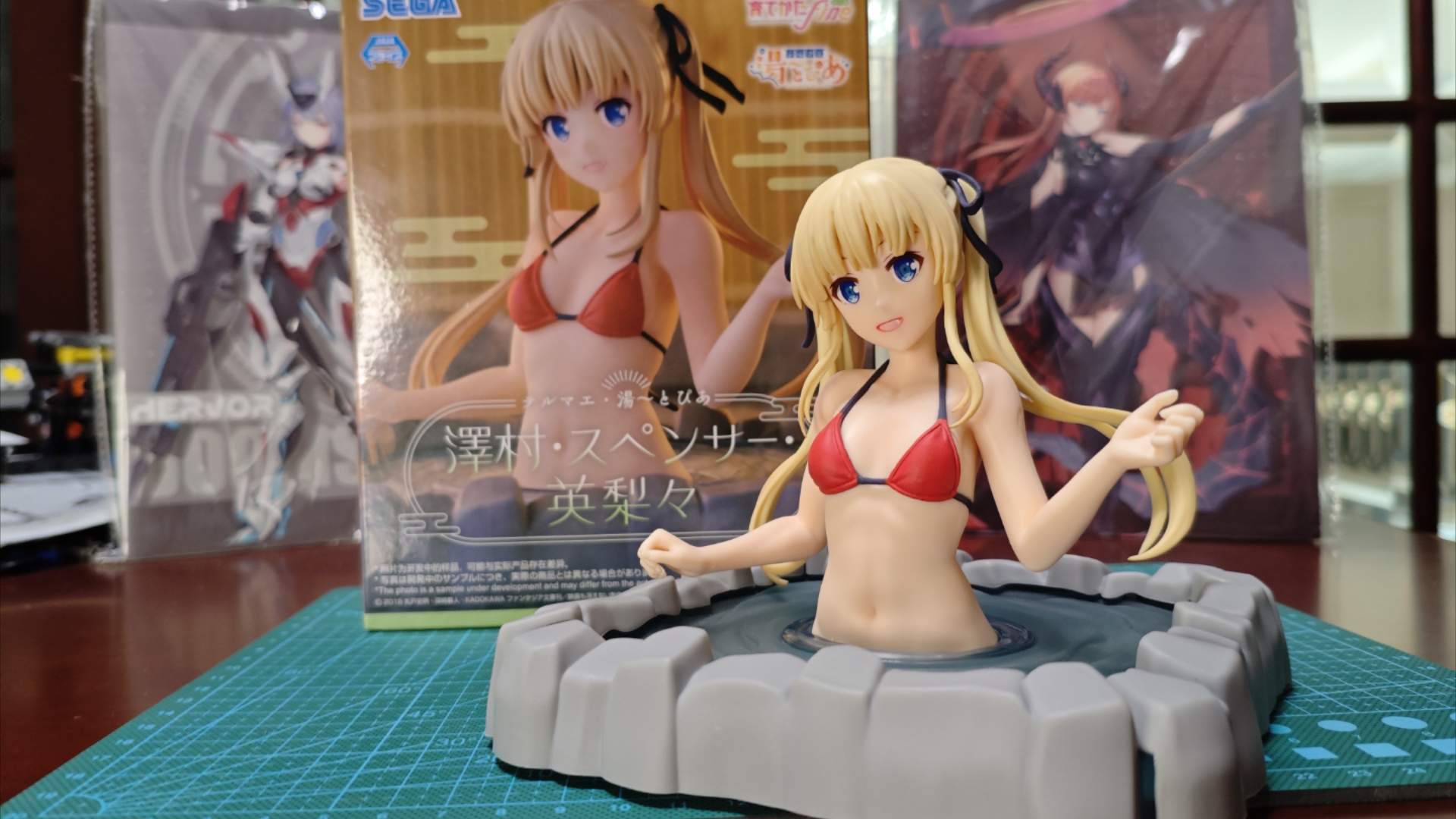 温泉 路人女主的养成方法 泽村 斯潘塞 英梨梨 景品 手办开箱