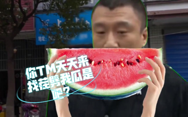 你TM天天来找茬劈我瓜是吧?哔哩哔哩bilibili