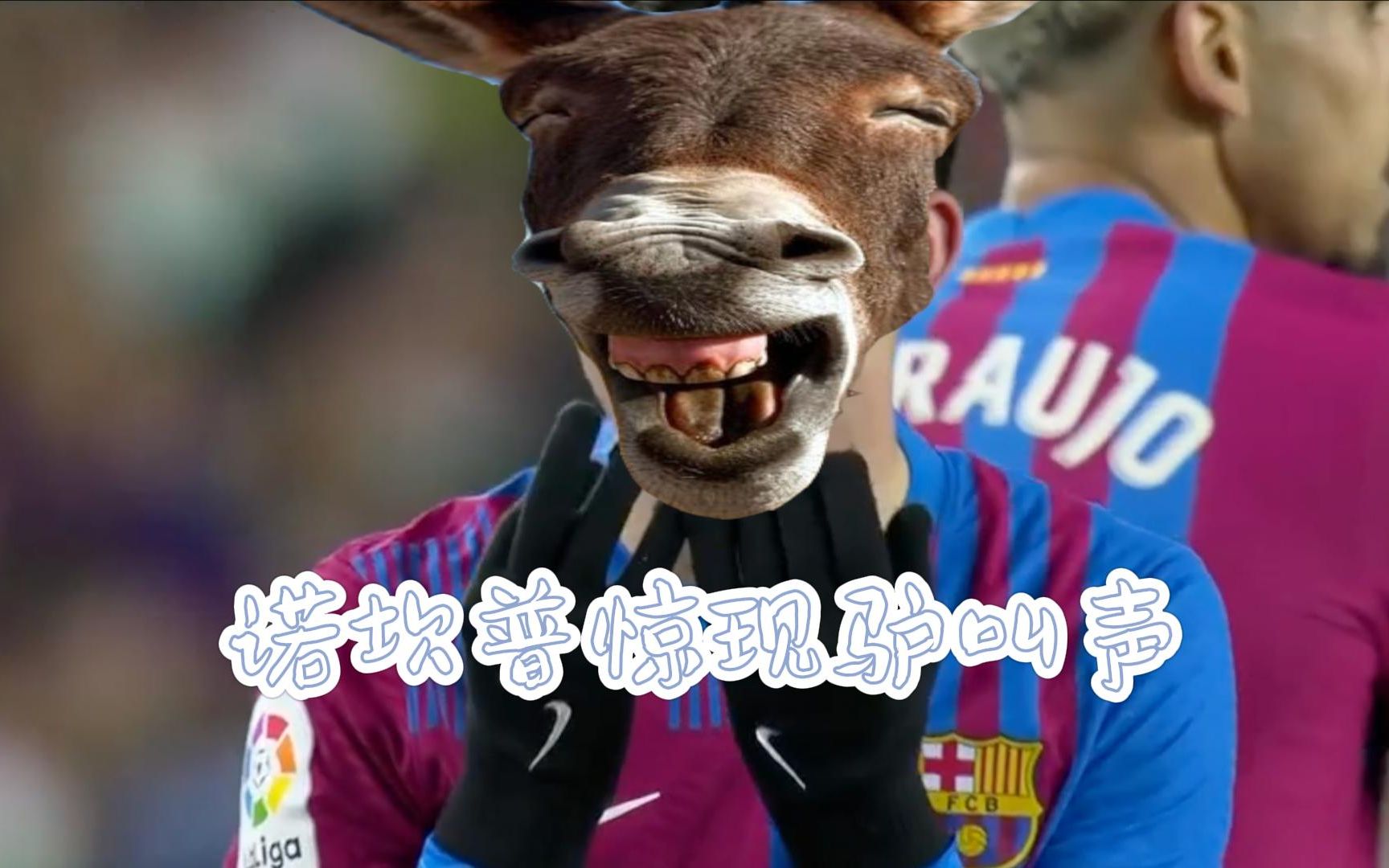 阿乐解说驴叫声第一次响彻诺坎普拉基蒂奇诺在诺坎普脱的只剩内裤