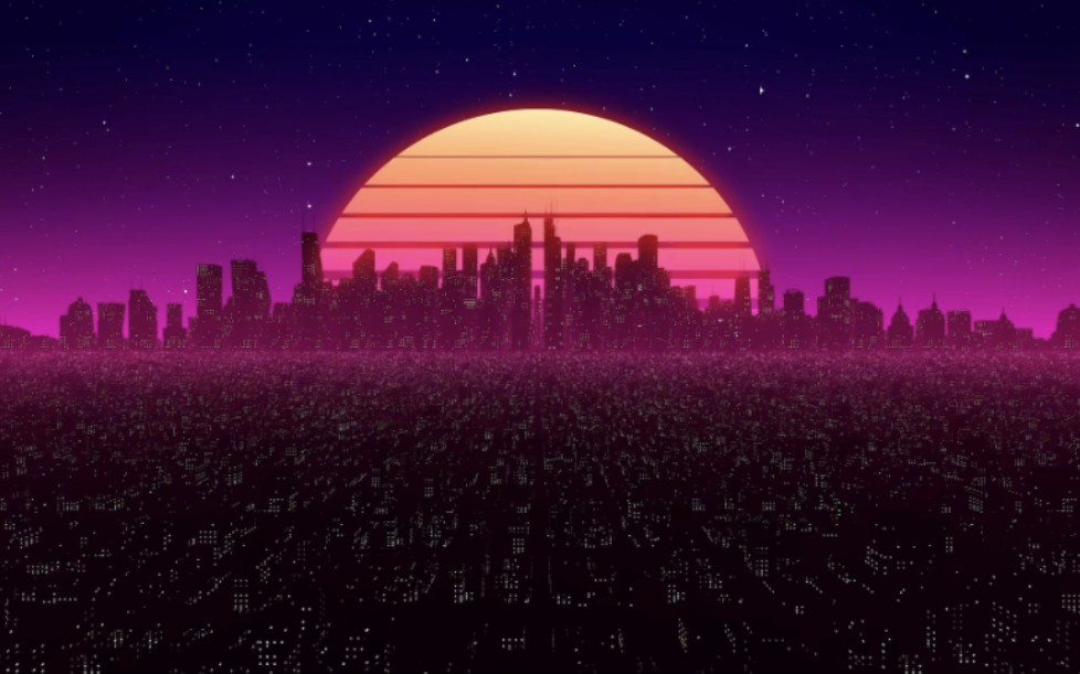 【SynthWave】进来享受80年代的合成器浪潮吧复古未来哔哩哔哩bilibili