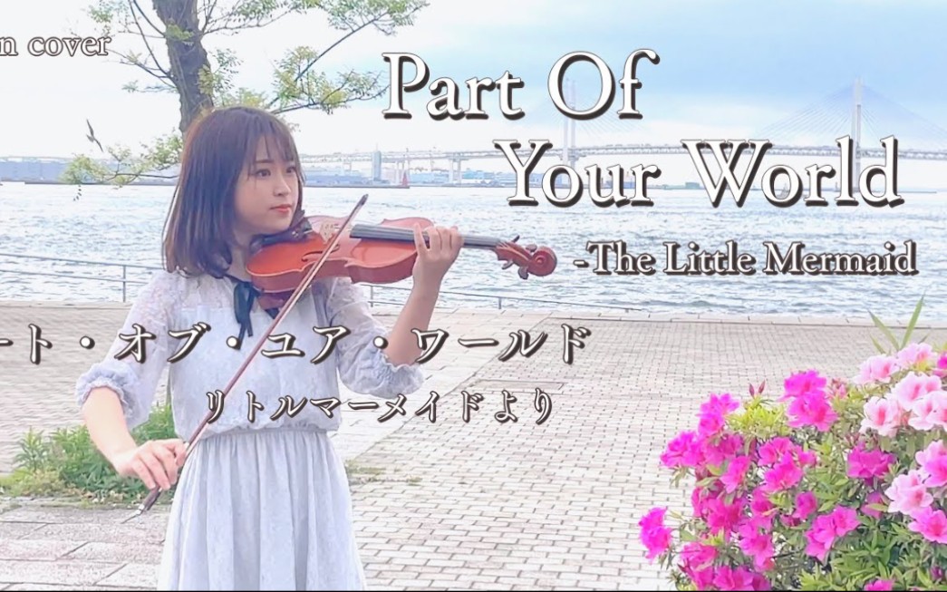 [图]【小提琴】小美人鱼插曲《属于你的世界》《Part Of Your World》-The Little Mermaid