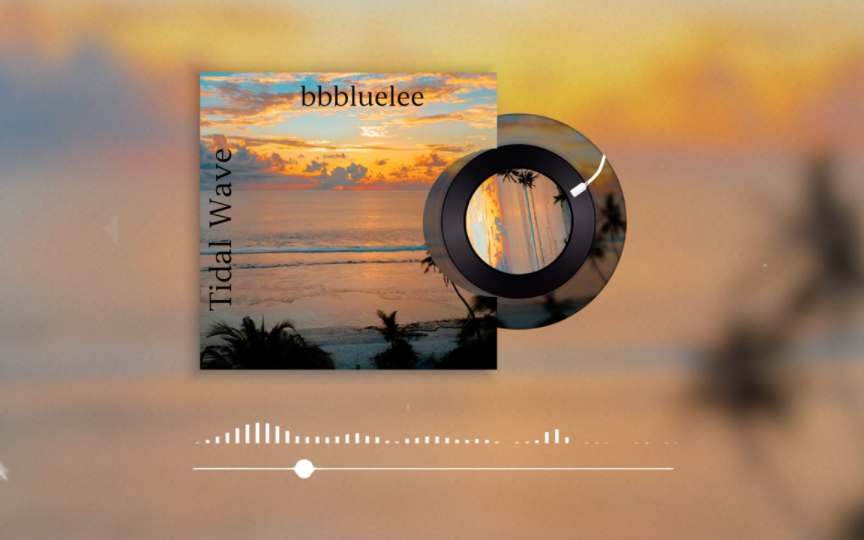 纯音乐|tidal wave | "有机会一起去看海吧 在阳光下泛着橘红色的海"