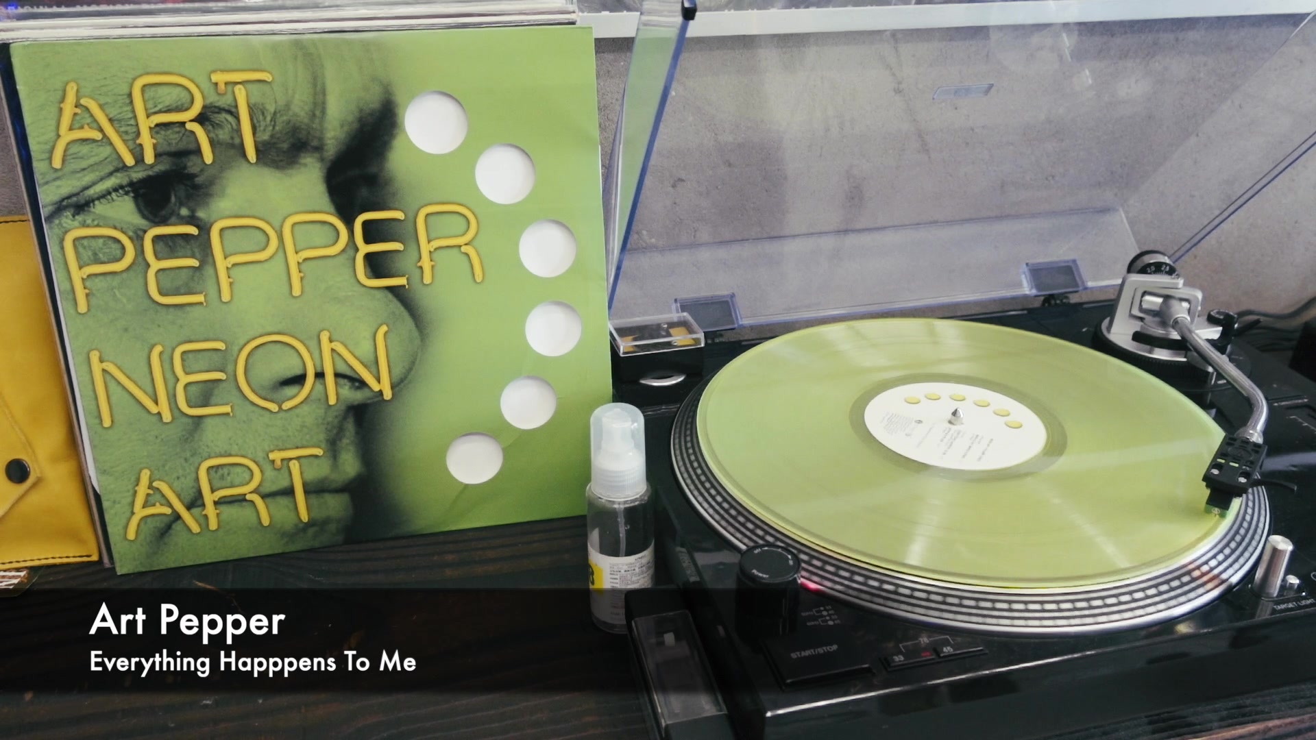 [图]一听就爱上的冷爵士 Art Pepper《Everything Happpens To Me》黑胶