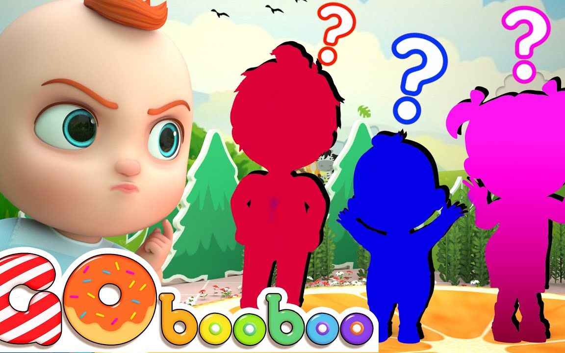 [图]【GoBooBoo英文儿歌】My Name Is 我的名字是 | GoBooBoo Nursery Rhymes & Kids Songs