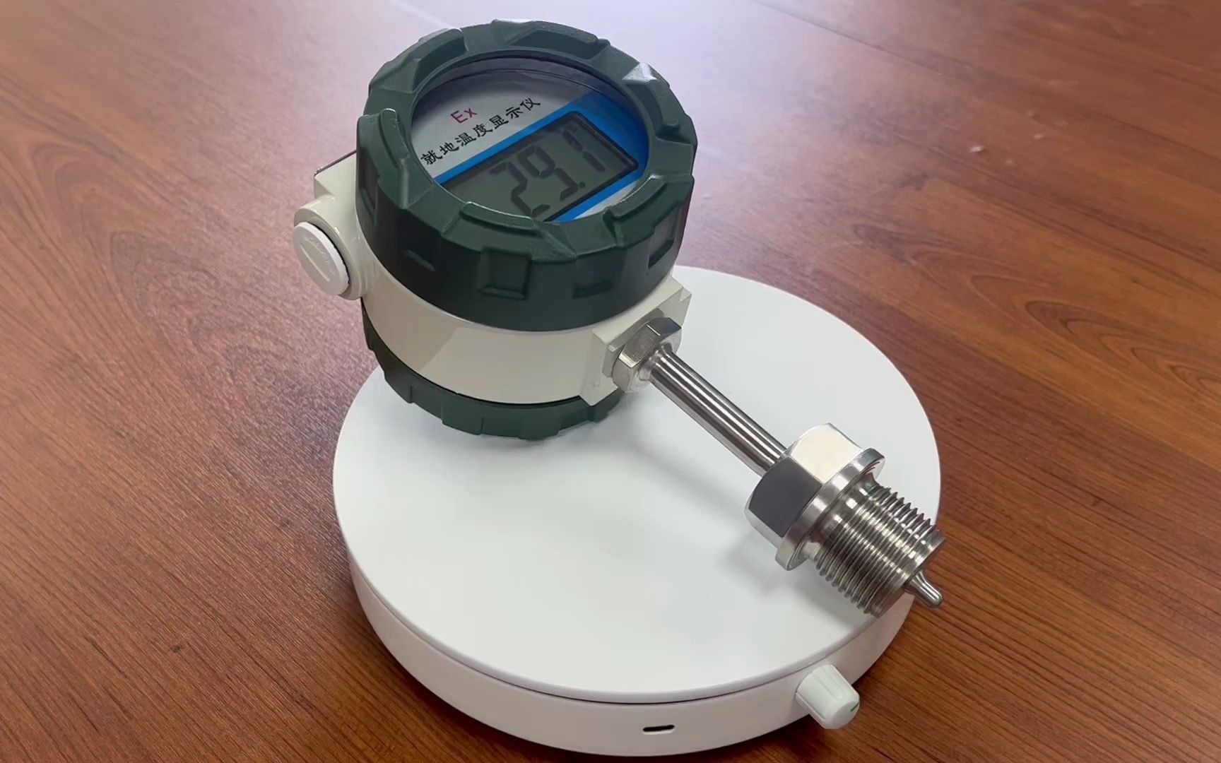 电池供电的就地显示温度仪「佑富」