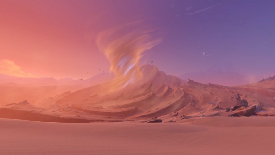 原神风景-须弥沙暴3