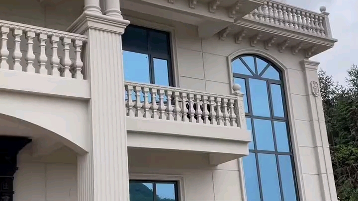 外墙施工真石漆 外墙装饰真石漆仿石漆 外墙造型图片 外墙漆真石漆