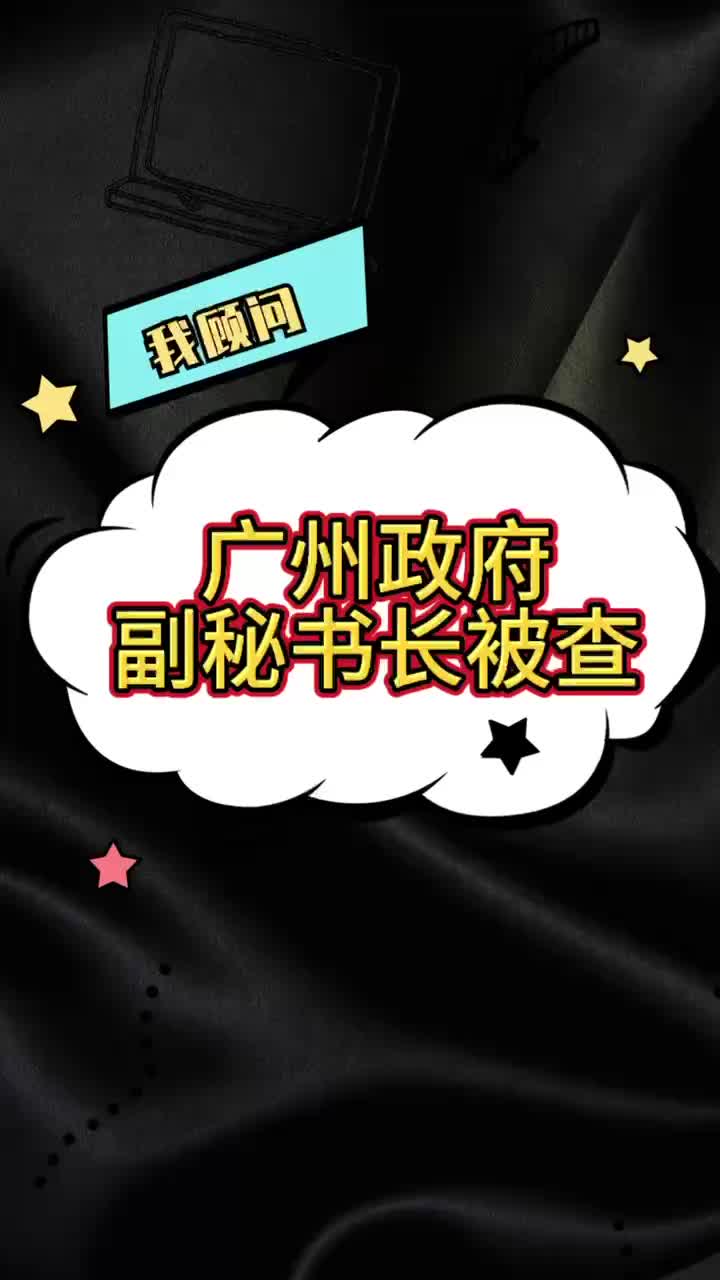 广州政府副秘书长被查哔哩哔哩bilibili