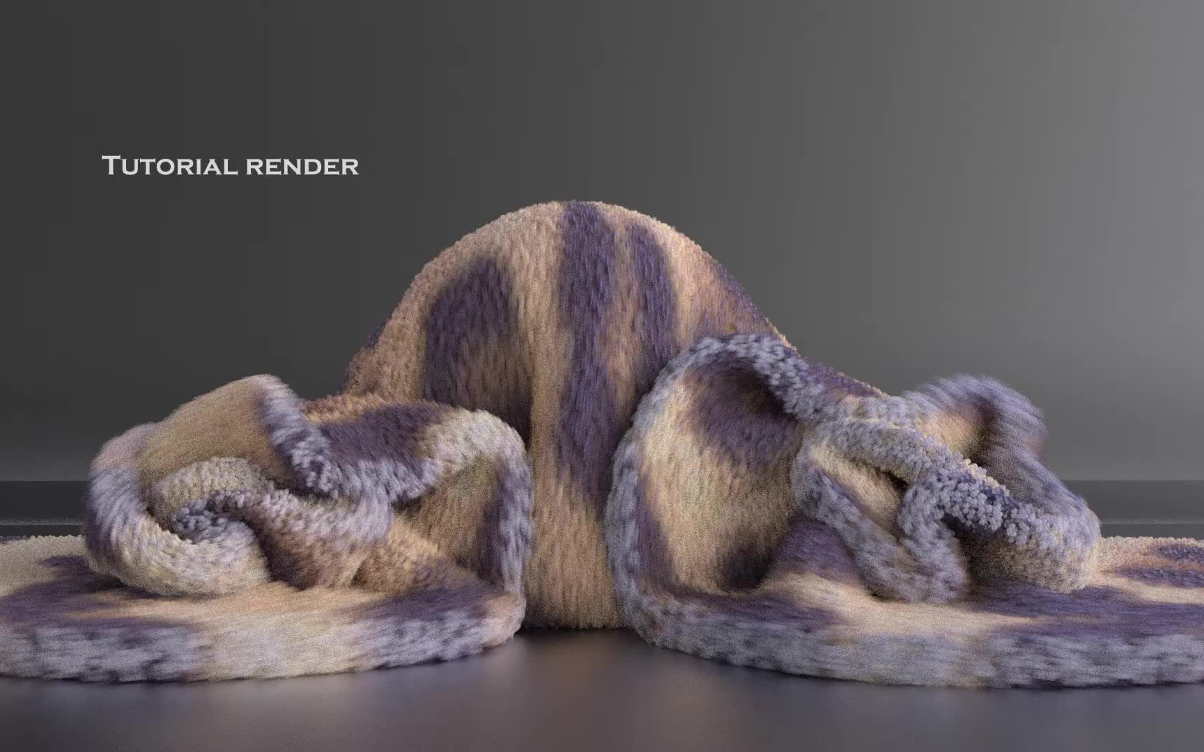 houdini vellum 卷起的地毯