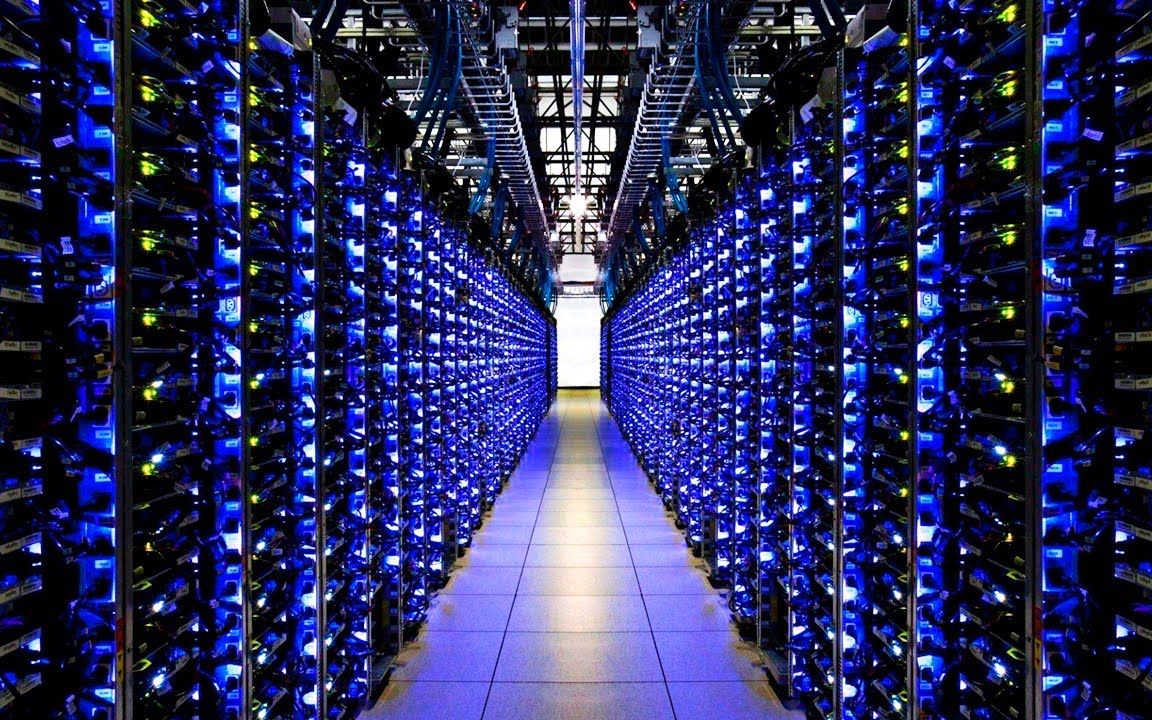 互联网科技世界上最大的数据中心重视数据信息的安全和创新