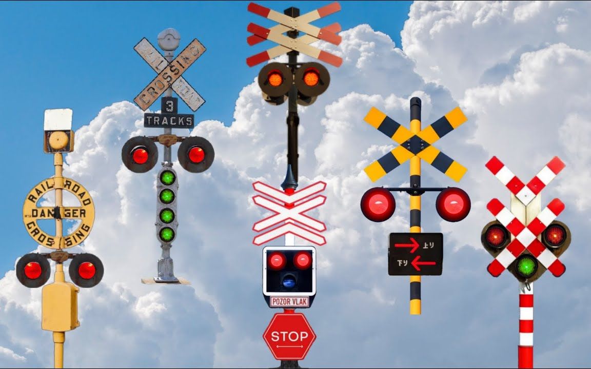 趣味动画:新设计了六款不同的信号灯,你觉得哪种更好呢?