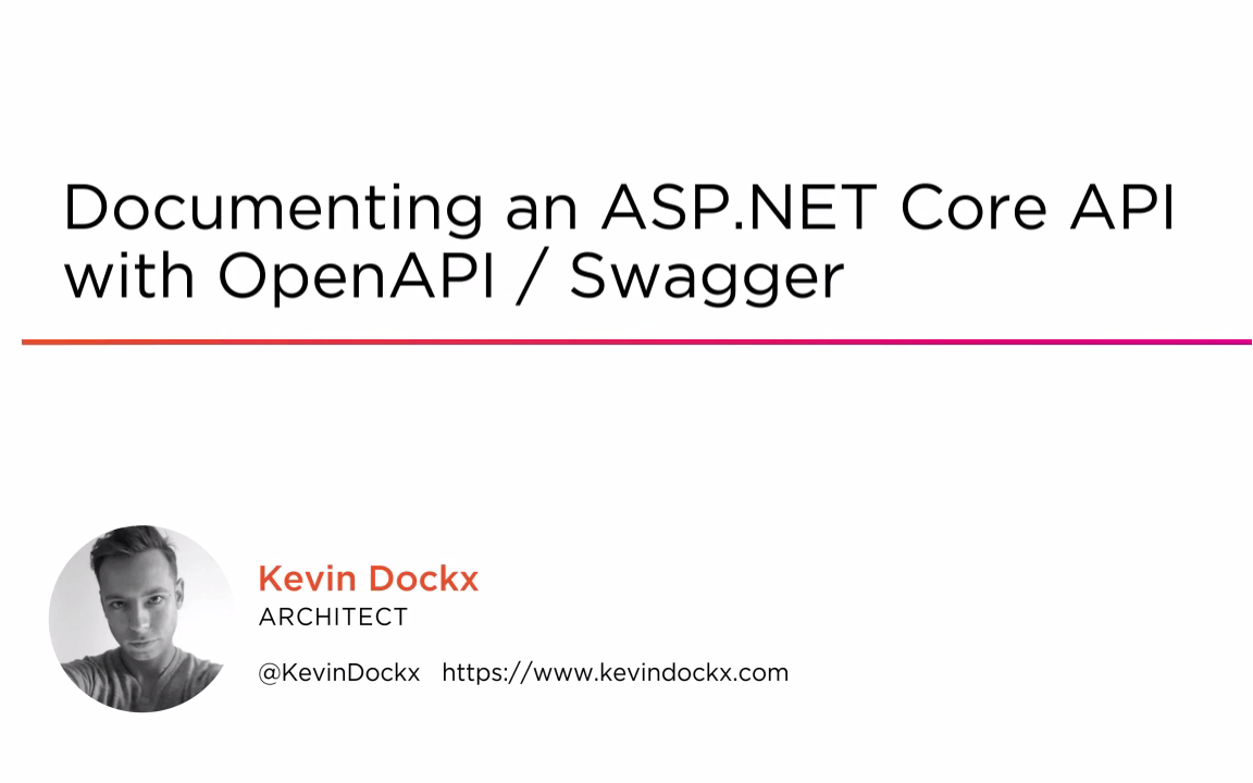 [图]PluralSight - Documenting an ASP.NET Core API with OpenAPI - Swagger【1/2】