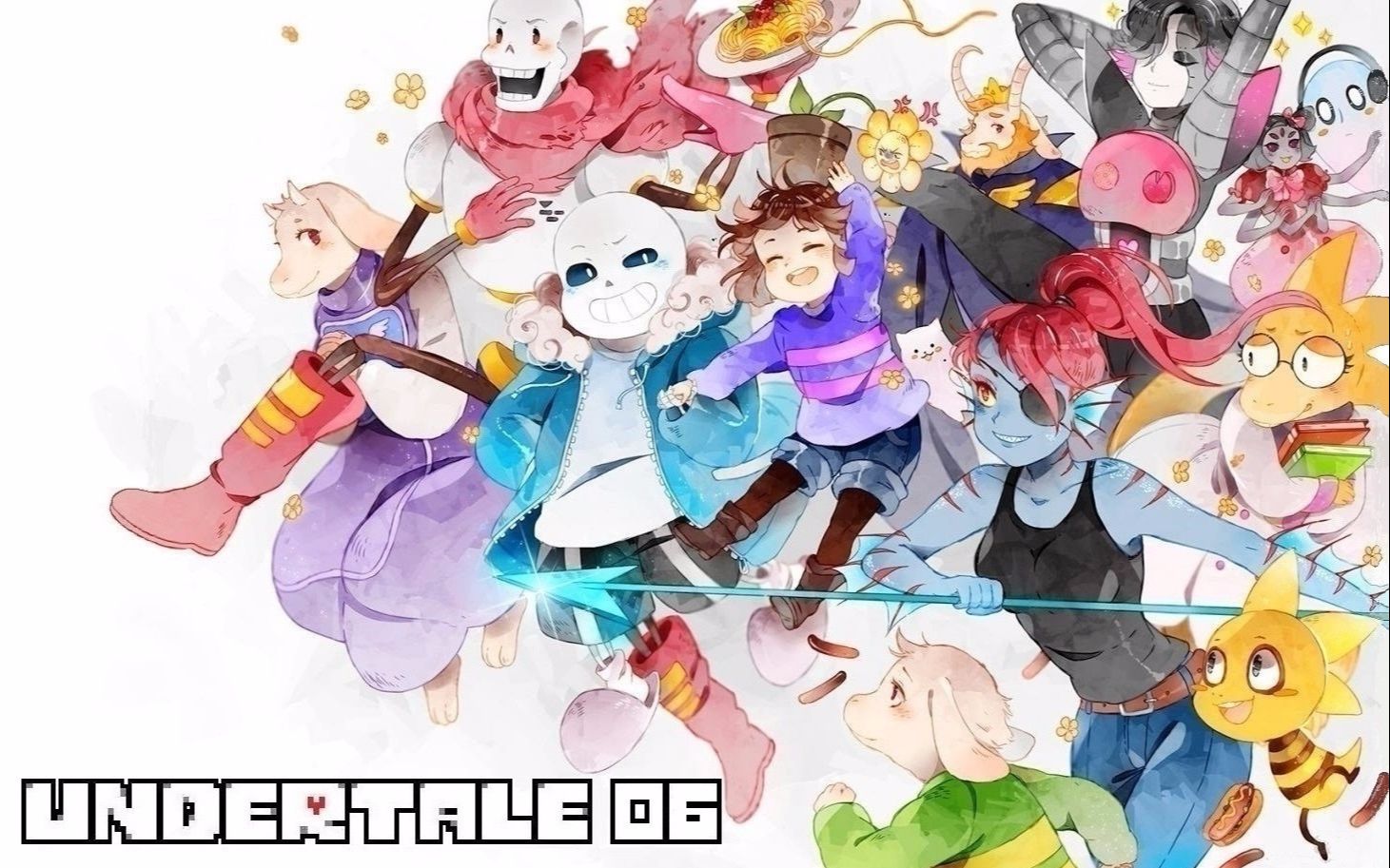 undertale傳說之下好孩子線06艾菲斯和鎂塔頓不得不說的故事聲音可能