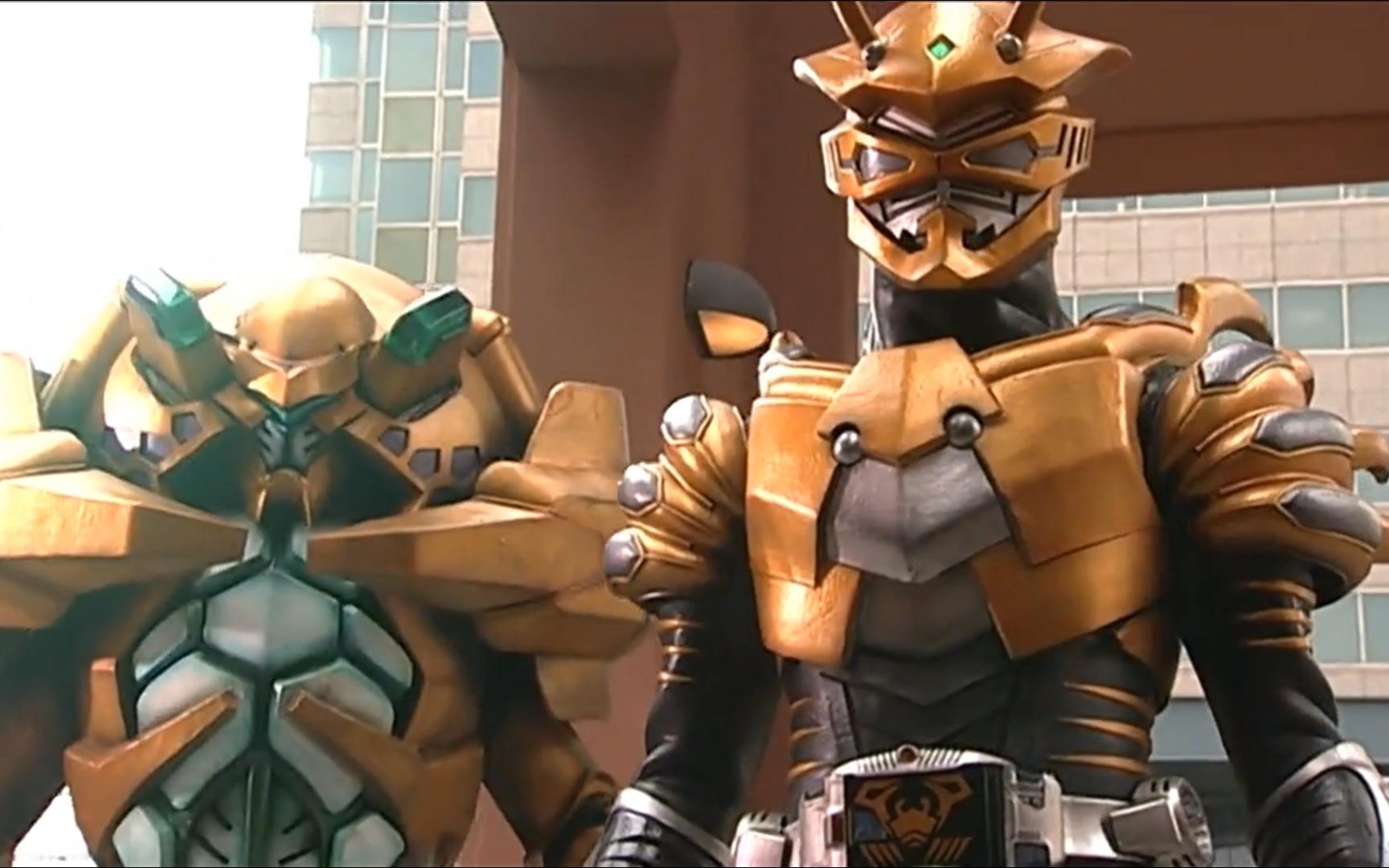 龙骑vs火山巨蟹 假面骑士活两集登场