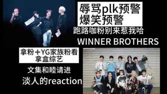 Скачать видео: 【拿盒reaction】WINNER BROTHERS来啦！辱骂plk预警