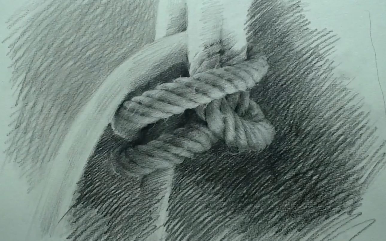 绳子的画法步骤图片