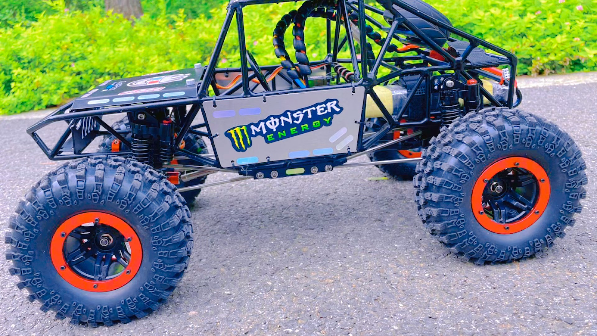 rc金属管架攀爬车