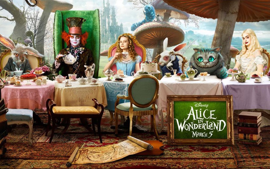 【爱丽丝梦游仙境】混剪 乌鸦为什么像写字台