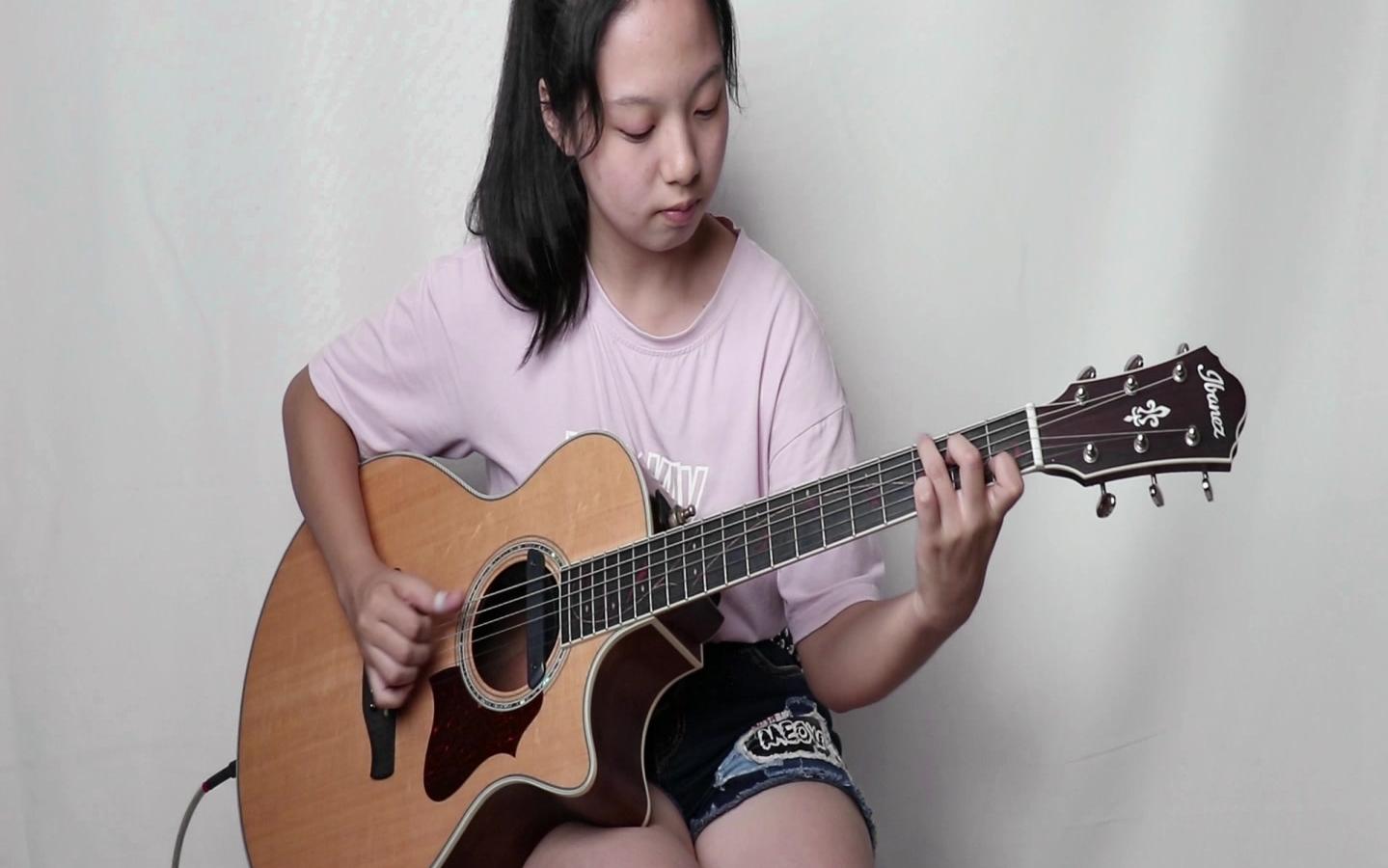 吉他神童黄诗雅翻弹classicalgastommyemmanueldouble音孔拾音器试听