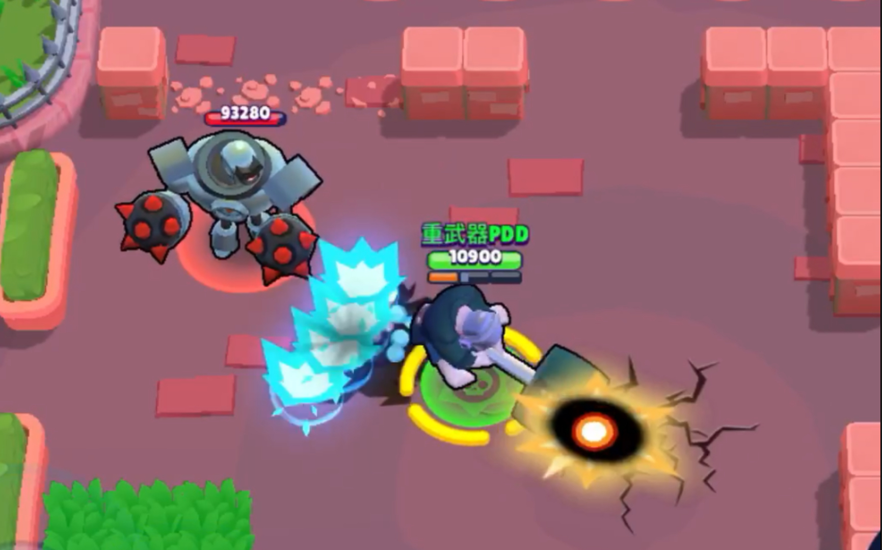 荒野乱斗大锤骚操作教学