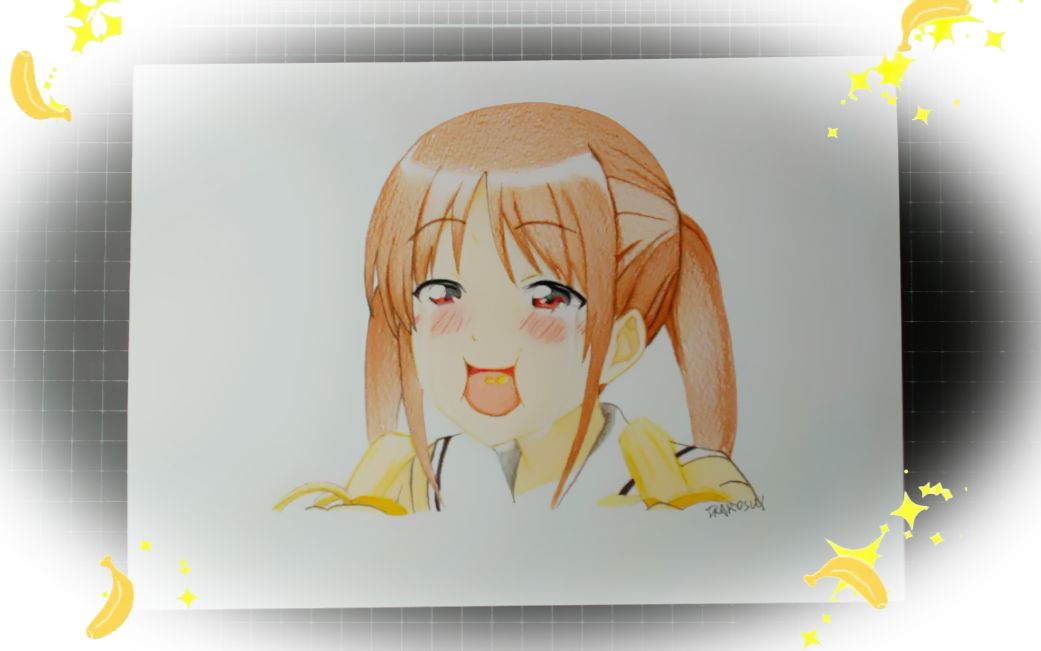 【i叔】《单蠢女孩》我永远只喜欢花畑佳子.jpg(彩铅篇)