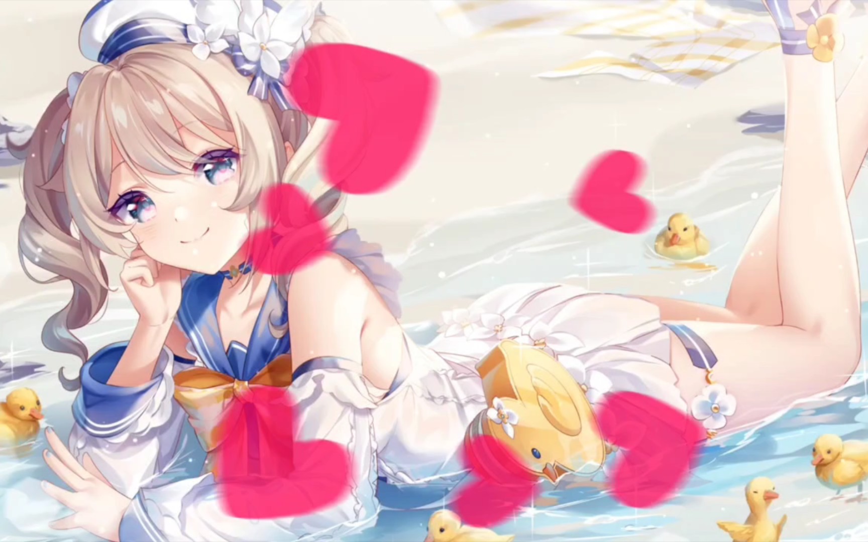 小城夏天79琴79芭芭拉79夏日泳装