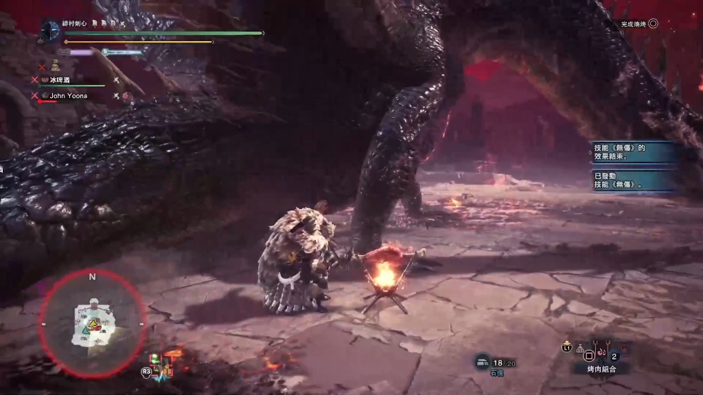 怪物猎人世界 黑龙360火处理方式,易上手,而且还挺秀的