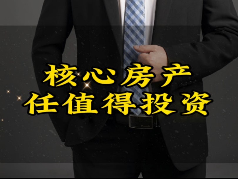 城市的核心房产任有投资的价值!#房地产市场止跌回稳分析 #核心资产#如何看待未来房价走向哔哩哔哩bilibili